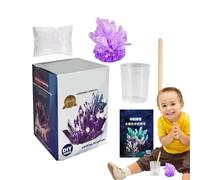 Kit Scientifique de Culture de Cristaux, Culture de Cristaux | Kit de Fabrication de | Cadeaux scientifiques d'apprentissage et d'éducation pour garçons et Filles âgés de 8 Ans