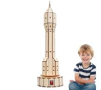 Kit Scientifique | Ensemble modèles Satellites en Bois | Jouets Construction STEM pour | Expériences scientifiques et Apprentissage ludique de la Physique et Invention