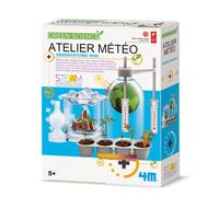 Kit scientifique météo ? Expérimente éclairs, nuages et vents multicolor TU