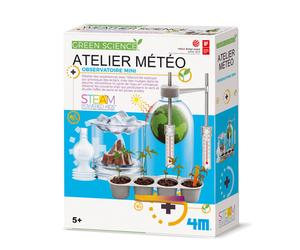 Kit Scientifique Météo ? Expérimente Éclairs, Nuages Et Vents Multicolor TU