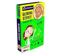Kit scientifique phosphorescent d'Einstein pour enfants. STEM pour garçons et filles âgés de 8 ans et plus. 18 expériences passionnantes à l'intérieur. Guide d'images détaillé inclus.