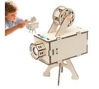 Kit scientifique pour enfants, projecteur scientifique en bois - activités d'apprentissage pratiques avec jouets pour filles 7-14 ans, utilisation en classe et école parentale