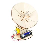 Kit Scientifique pour | Ensemble de Puzzle de détecteur de Radar de Production de Technologie en Bois, Jouet de modèle d'apprentissage éducatif pour Les de 7 à 14 Ans