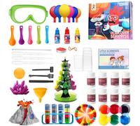 Kit Scientifique préscolaire, kit Scientifique pour Enfant - Science pour projets Stem, Amusant de Chimie Scientifique pour, Le Jeu Scientifique d'expériences de Laboratoire Comprend