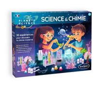 Sentosphère Kit scientifique Science et Chimie – 30 expériences, 12 matières premières – Dès 8 ans