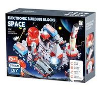 Kit Scientifique Spatial STEM VATOS - 31 pièces, Circuits Électriques et Effets Lumineux pour Enfants dès 6 Ans - Apprentissage DIY des Concepts d’Électricité