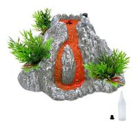 Kit Scientifique volcanique, avec Spray, lumières et Sons de Dinosaures, modèle en Plastique ABS pour Enfants, Jouet éducatif STEM avec Plantes décoratives incluses