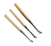 Kit sculpture bois Ciseau à tête déformée for sculpture, travail du bois, outils de bricolage, coupe-racine, couteau Arc en, ciseau main, 10mm, 15mm, 20mm