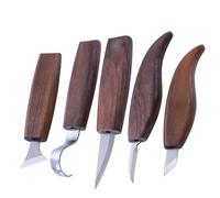 Kit Sculpture Bois Couteau À Découper Le Bois, Ciseau, Coupe-bois, Ensemble D'outils Main, Épluchage, Sculpture Sur, Cuillère, Coupe-sculpture(Type 5)
