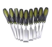 Kit sculpture bois Ensemble d'outils de ciseau à bois professionnel, ensemble débutants en menuiserie bricolage, ciseaux sculpture sur tranchants, très approprié for les(8mm)