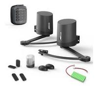 Kit sécurité motorisation connectée à bras articulés Orane Connect avec batterie de secours et digicode -