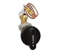 Kit Sécurité pour gaz pour Foyer Feu de pour camp Barbecue Kit | Laiton massif résistant, tube thermocouple 600mm, inclus, longue durée de vie