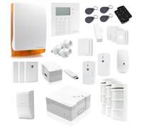 Kit sécurité système d'alarme sans fil pour maison connectée 28 pcs THOMSON