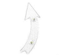 Kit Sécurité Vélo 36pcs pour Trajet Nocturne Urbain | Motif losange, réflexion multi-angles, visibilité accrue la nuit, sécurité routière, design performant(White)