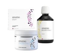 Kit Sérénité Zinzino - Huile D'équilibre+ Citron 300ml + Zinobiotic+ + Viva+