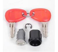 Kit serrure de remplacement - GIVI - E360 E460 E36 E45 E300 E50 - Rouge - Universel - Quatre saisons