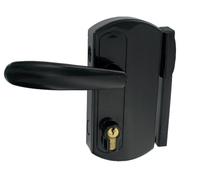 Kit serrure en applique à pêne rentrant MODULOX noir - TIRARD - WE592206