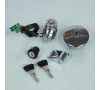 Kit Serrure Origine Pour Moto Suzuki 650 Savage 1996 À 2003 37100-24844-000 Neuf