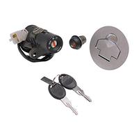 Contacteur a cle 50 a boite adaptable aprilia 50 rs 1999+2005 (avec serrure de selle + bouchon essence) --
