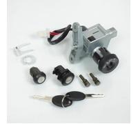 Kit serrure pour scooter Honda 125 SH Après 2005 - TEKNIX - 35010KFT720 - 2 points - A clé - En applique