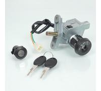 Kit Serrure Rms Pour Scooter Aprilia 125 Scarabeo Moteur Rotax 1999 À 2003 Ap8102841 / 113.007308k2 Neuf