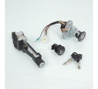Kit Serrure Rms Pour Scooter Malaguti 50 F10 Rst Euro2-2.3 2003 À 2004 9002600 Neuf