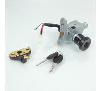 Kit Serrure Rms Pour Scooter Mbk 50 Yn R Ovetto 1997-2001 5ad-H2501-01-00 Neuf
