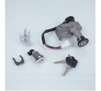 Kit serrure Teknix pour scooter Kymco 50 Vitality 2004 à 2008 4 fils Neuf