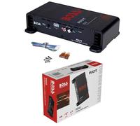 KIT SET Amplificateur POUR BOSS AUDIO SYSTEMS RIOT R1002 1 amplificateur stéréo 2 canaux, large bande, 200 watts max b, pour voiture, 1 pièce + câble haut niveau et fusible gratuit
