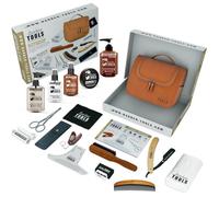 Kit/Set/Coffret CADEAU (14 PRODUITS) d'entretien et de soin pour barbe avec Soin de barbier | Cosmetique