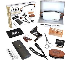 Kit/Set/Coffret d'entretien et de soin pour barbe et rasage. ✮ BARBER TOOLS ✮ (kit2)