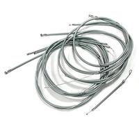 Kit Set complet 7 Transmissions câbles avec Guyane composé d'accélérateur 2 Frein 2 vitesses 1 embrayage et démarreur pour Piaggio Vespa 50 Special 125 primavera ET3 . Prêt à monter