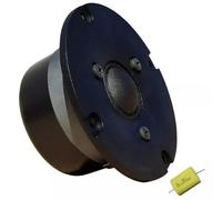 KIT Set pour CIARE CT266 1 Tweeter à dôme Noir 4" 10 cm 100 mm de diamètre, 100 Watts rms 250 Watts Max, impédance 4 ohm, 92 DB spl, 1 pièce + condensateur Offert