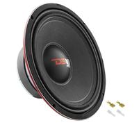 KIT Set pour DS 18 PRO-X10M 1 Haut-Parleur midrange 25 cm 250 mm 10", 300 Watts rms 600 Watts Max, 8 ohm, sensibilité 96 DB, pour la Maison, 1 pièce + faston de Montage