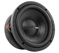 KIT Set pour DS 18 ZR6.2D Caisson de Basse 16,5 cm 165 mm 6,5", 300 Watts rms et 600 Watts Max, Double Bobine 2 + 2 ohm, sensibilité 82 DB spl, pour Voiture, 1 pièce