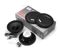 KIT Set pour Excalibur X172 2 Haut-parleurs coaxiaux 2 Voies 16,5 cm 165 mm 6,5", 60 Watts rms 400 Watts Max, 4 ohms, 89 DB, Suspension en Gomme, Paire + câbles de Montage Inclus