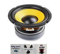 KIT Set pour Fenton 902.423 WK16, 1 Woofer Large Bande Kevlar 16,5 cm 165 mm 6,5", 125 Watt rms, 250 Watt Max, 8 ohms, sensibilité 88 DB, Suspension Gomme, 1 pièce + 3 Sticker Cadeau