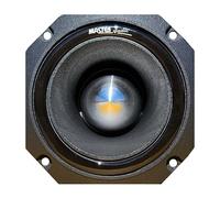 KIT Set pour Master Audio BST09/4B 1 Super Tweeter carré 10 x 10 cm 250 Watts rms 500 Watts Max 112 DB 4 ohm pour Voiture, Bobine Mobile de 4,4 cm, 1 pièce
