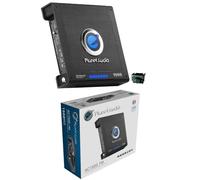 KIT Set pour Planet Audio Anarchy AC1500.1M 1 amplificateur Mono 1 Canal 1500 Watts Max Classe a/b avec Remote Incluse et éclairage LED, 1 pièce