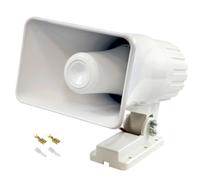 KIT Set pour Pyle Home PHSP4, 1 Haut-Parleur à pavillon, mégaphone, 50 Watts Max, 8 ohms, Usage intérieur et extérieur, idéal pour Les locaux commerciaux et la Maison, 1 pièce + faston Offert