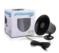 KIT Set pour Pyramid SP5 1 Haut-Parleur à pavillon Noir pour mégaphone intérieur et extérieur 8 Watts rms 15 Watts Max impédance 8 ohm pour locaux commerciaux Maison, 1 pièce