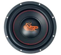 KIT Set pour SP Audio SP-10CA, 1 Caisson de Basses de 25 cm, diamètre 250 mm, 250 Watts rms, 500 Watts Max, 4 ohms, 92,4 DB spl, Bobine Simple, pour Voiture, 1 pièce + Accessoires gratuits