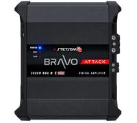KIT SET POUR STETSON BRAVO ATTACK 3000, Amplificateur numérique mono, 1 canal, large bande, 3000 watts RMS sous 1 ohm, bass boost 0-12 dB, pour voiture, 1 pièce