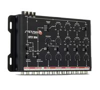 KIT Set pour Stetson STX104 1 Crossover électronique 5 Voies, égaliseur, 4 entrées, 5 Sorties, avec Amplification des Basses et Filtre subsonique, pour Voiture, 1 pièce