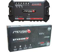 KIT Set pour Stetson STX2436BT Processeur Audio Digital 4 canaux avec Bluetooth, 2 entrées Audio, 4 Sorties indépendantes, pour Voiture, 1 pièce