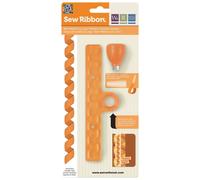 Kit Sew Ribbon Punch Et Stencil Zigzag