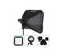 Kit SF-UV 80 - Kit Softbox + Fixation Type-S Bowens pour Flash SpeedLite
