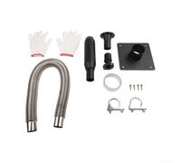 Kit Silencieux Échappement Générateur Acier Kit Silencieux Échappement | Acier inoxydable , réduit bruit moteur, évacuation pour gaz sûre, pour abris et barrières