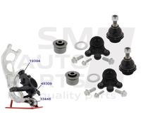 kit silent bloc de bras de suspension avant PEUGEOT 407 SW (6E_)