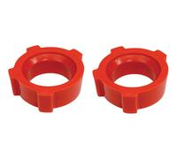 Kit Silentblocs extérieurs 2" crénelés en uréthane pour lame de suspension réglable